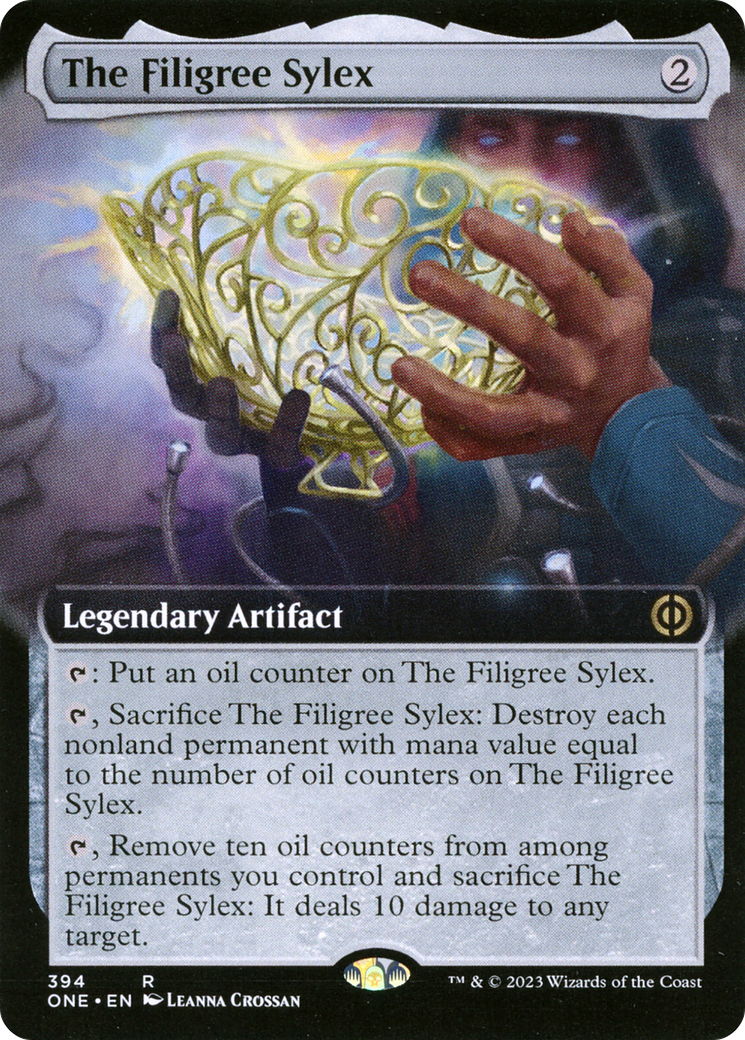 The Filigree Sylex (Extended Art) [Phyrexia: All Will Be One] | Pegasus Games WI