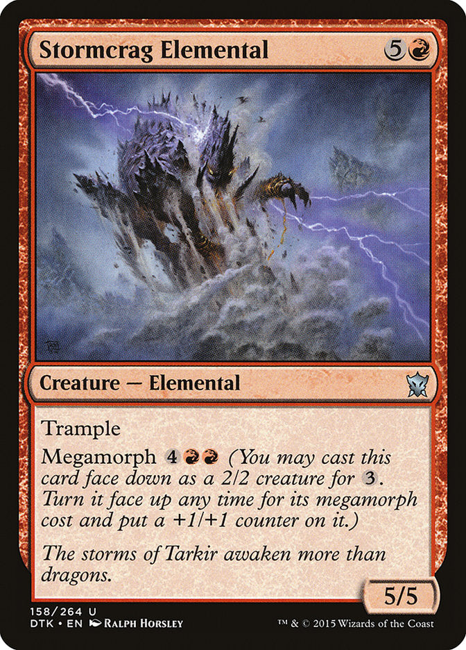 Stormcrag Elemental [Dragons of Tarkir] | Pegasus Games WI