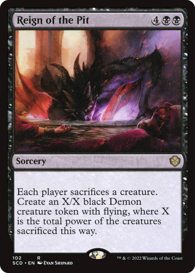 Reign of the Pit [Starter Commander Decks] | Pegasus Games WI