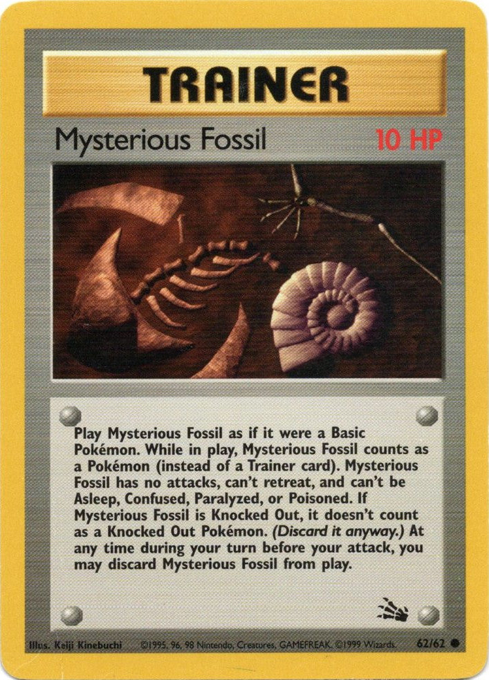 Mysterious Fossil (62/62) [Fossil Unlimited] | Pegasus Games WI
