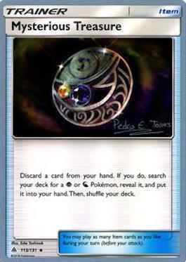 Mysterious Treasure (113/131) (Dragones y Sombras - Pedro Eugenio Torres) [World Championships 2018] | Pegasus Games WI