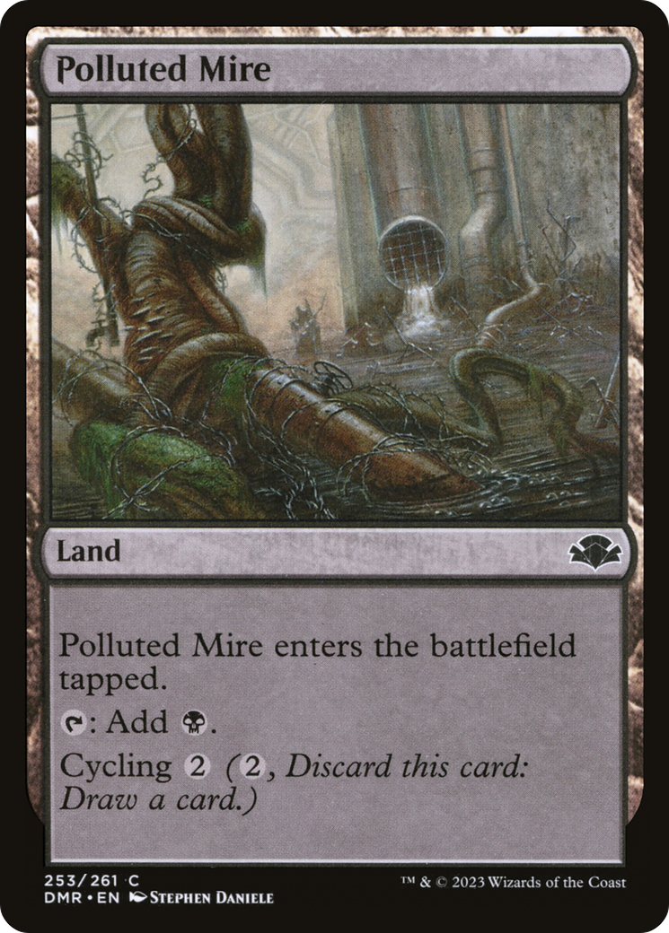 Polluted Mire [Dominaria Remastered] | Pegasus Games WI