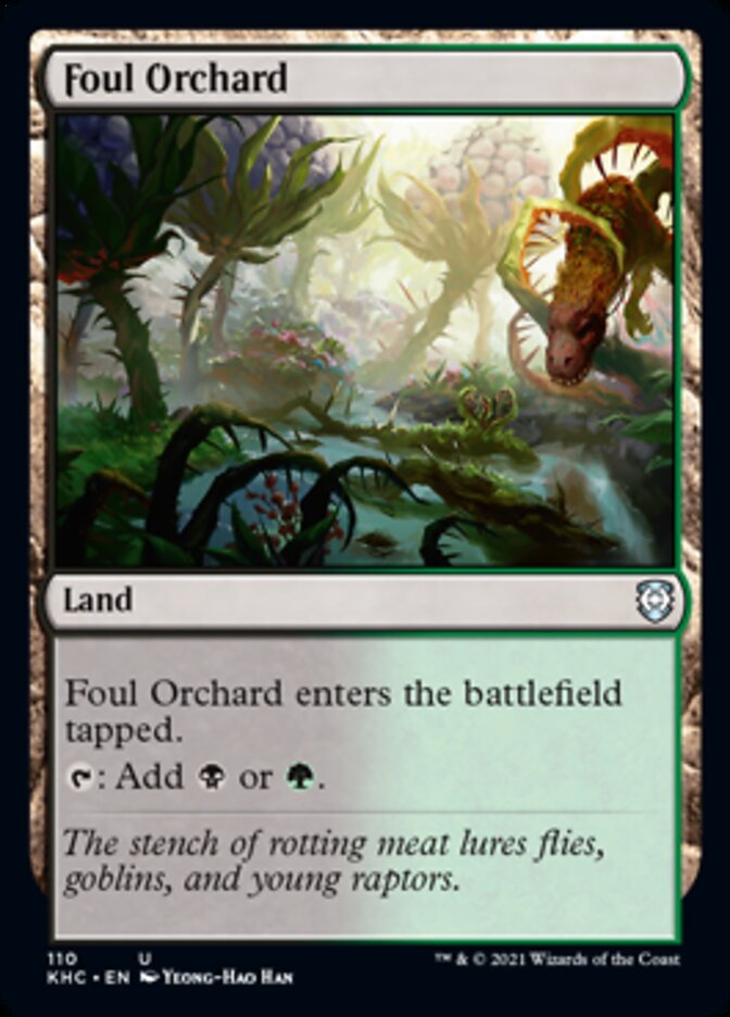 Foul Orchard [Kaldheim Commander] | Pegasus Games WI