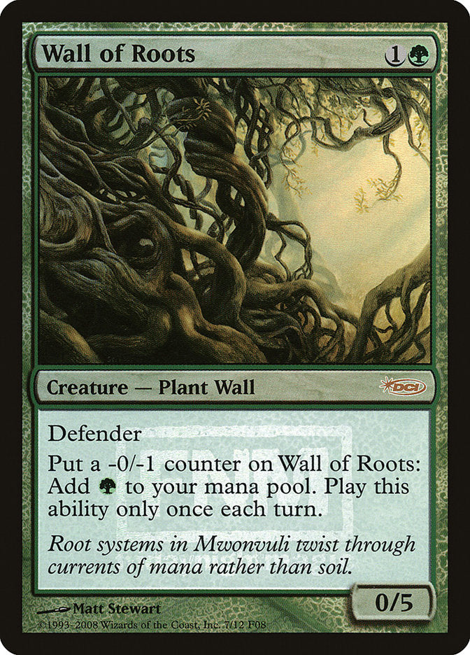 Wall of Roots [Friday Night Magic 2008] | Pegasus Games WI