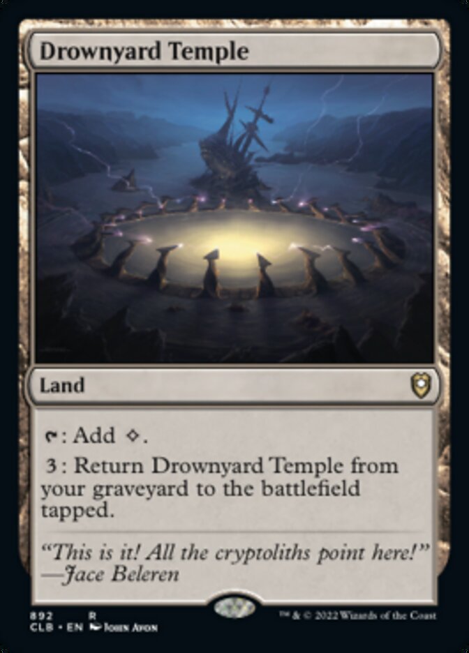 Drownyard Temple [Commander Legends: Battle for Baldur's Gate] | Pegasus Games WI