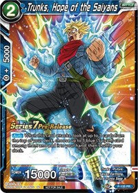 Trunks, Hope of the Saiyans (Alt Art) (Assault of the Saiyans) [P-135] | Pegasus Games WI