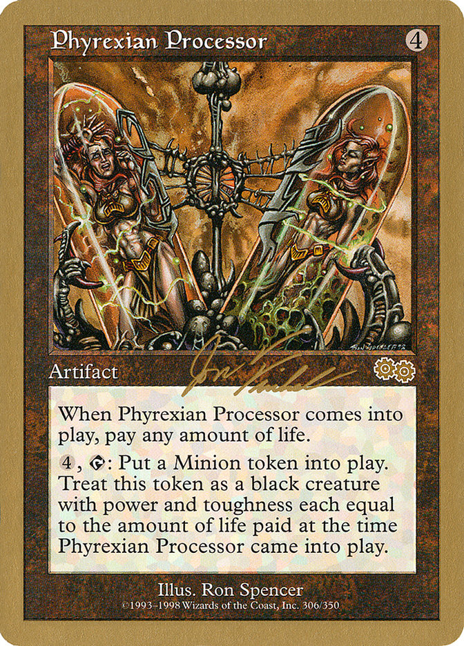 Phyrexian Processor (Jon Finkel) [World Championship Decks 2000] | Pegasus Games WI