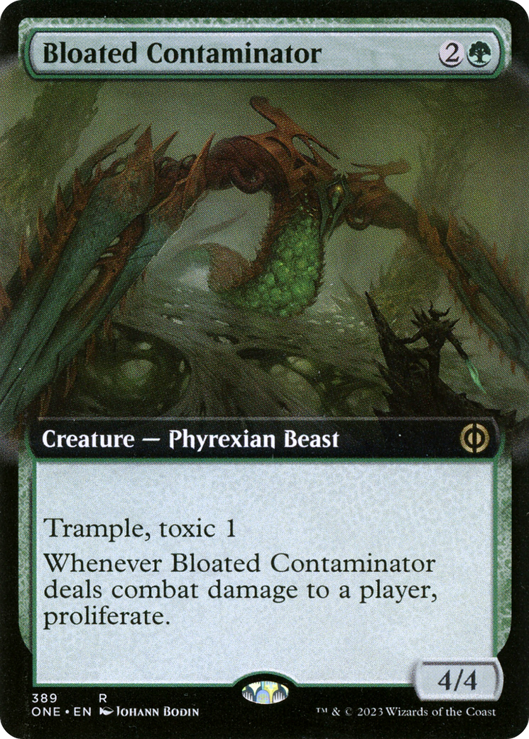 Bloated Contaminator (Extended Art) [Phyrexia: All Will Be One] | Pegasus Games WI