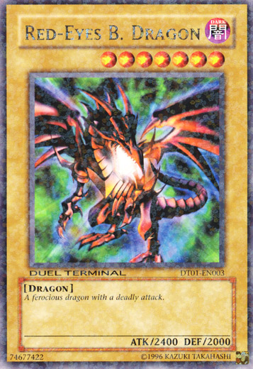 Red-Eyes B. Dragon [DT01-EN003] Rare | Pegasus Games WI