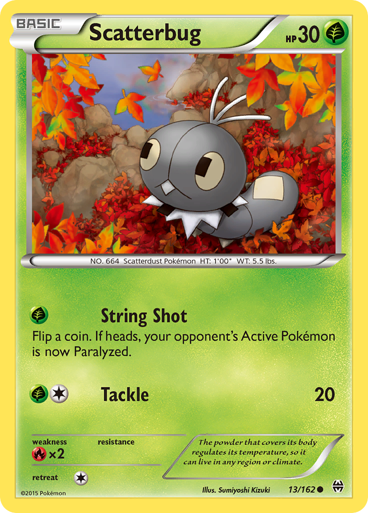 Scatterbug (13/162) [XY: BREAKthrough] | Pegasus Games WI