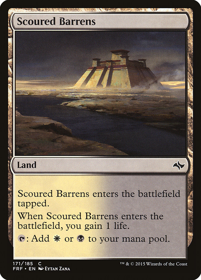 Scoured Barrens [Fate Reforged] | Pegasus Games WI