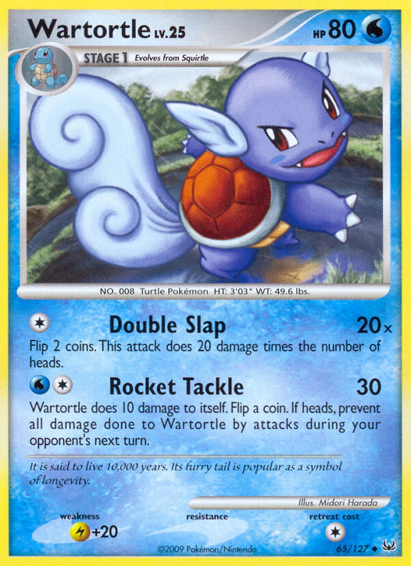 Wartortle (65/127) [Platinum: Base Set] | Pegasus Games WI
