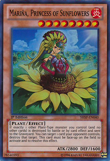 Mariña, Princess of Sunflowers [SHSP-EN040] Super Rare | Pegasus Games WI