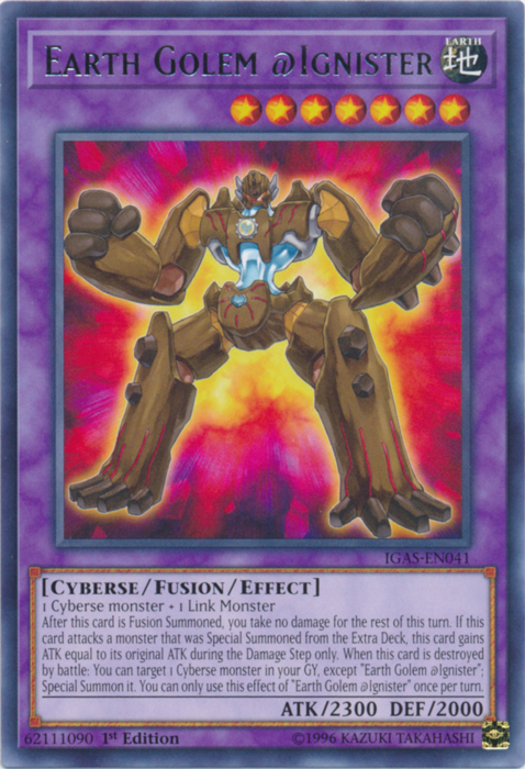 Earth Golem @Ignister [IGAS-EN041] Rare | Pegasus Games WI